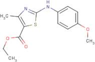 Ethyl 2-[(4-methoxyphenyl)amino]-4-methyl-1,3-thiazole-5-carboxylate