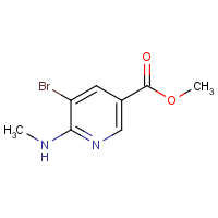 Methyl 5-bromo-6-(methylamino)pyridine-3-carboxylate