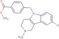 Methyl 4-({8-chloro-2-methyl-1H,2H,3H,4H,5H-pyrido[4,3-b]indol-5-yl}methyl)benzoate