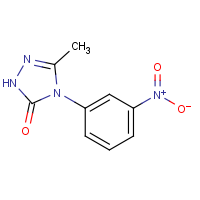 3-Methyl-4-(3-nitrophenyl)-4,5-dihydro-1H-1,2,4-triazol-5-one