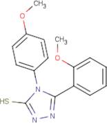 5-(2-Methoxyphenyl)-4-(4-methoxyphenyl)-4H-1,2,4-triazole-3-thiol