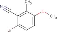 6-Bromo-3-methoxy-2-methylbenzonitrile