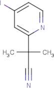 2-(4-Iodopyridin-2-yl)-2-methylpropanenitrile