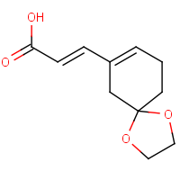 (2E)-3-{1,4-Dioxaspiro[4.5]dec-7-en-7-yl}prop-2-enoic acid