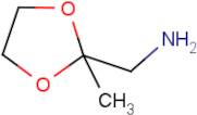 2-(Aminomethyl)-2-methyl-1,3-dioxolane