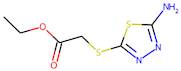 Ethyl [(5-amino-1,3,4-thiadiazol-2-yl)thio]acetate