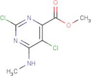 Methyl 2,5-dichloro-6-(methylamino)pyrimidine-4-carboxylate