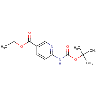 Ethyl 6-{[(tert-butoxy)carbonyl]amino}pyridine-3-carboxylate