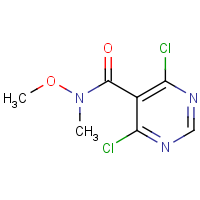 4,6-Dichloro-N-methoxy-N-methylpyrimidine-5-carboxamide