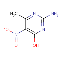 2-Amino-6-methyl-5-nitropyrimidin-4-ol