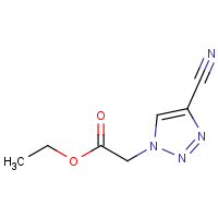 Ethyl (4-cyano-1H-1,2,3-triazol-1-yl)acetate