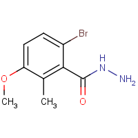 6-Bromo-3-methoxy-2-methylbenzhydrazide