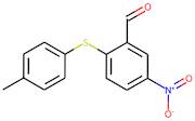 2-[(4-Methylphenyl)thio]-5-nitrobenzaldehyde