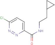 6-Chloro-N-(2-cyclopropylethyl)pyridazine-3-carboxamide