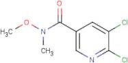 5,6-Dichloro-N-methoxy-N-methylpyridine-3-carboxamide