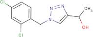 1-{1-[(2,4-Dichlorophenyl)methyl]-1H-1,2,3-triazol-4-yl}ethan-1-ol