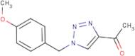 1-{1-[(4-Methoxyphenyl)methyl]-1H-1,2,3-triazol-4-yl}ethan-1-one