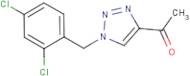 1-{1-[(2,4-Dichlorophenyl)methyl]-1H-1,2,3-triazol-4-yl}ethan-1-one