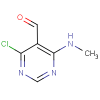 4-Chloro-6-(methylamino)pyrimidine-5-carbaldehyde