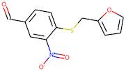 4-[(Fur-2-ylmethyl)thio]-3-nitrobenzaldehyde