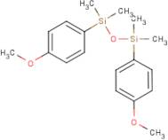 (4-Methoxyphenyl)({[(4-methoxyphenyl)dimethylsilyl]oxy})dimethylsilane