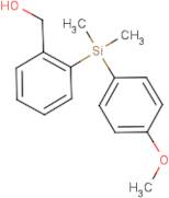 {2-[(4-Methoxyphenyl)dimethylsilyl]phenyl}methanol