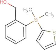 {2-[Dimethyl(thiophen-2-yl)silyl]phenyl}methanol