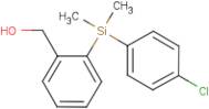 {2-[(4-Chlorophenyl)dimethylsilyl]phenyl}methanol