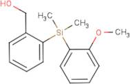 {2-[(2-Methoxyphenyl)dimethylsilyl]phenyl}methanol