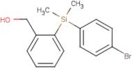 {2-[(4-Bromophenyl)dimethylsilyl]phenyl}methanol