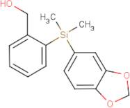 [2-(2H-1,3-Benzodioxol-5-yldimethylsilyl)phenyl]methanol