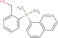 {2-[Dimethyl(naphthalen-1-yl)silyl]phenyl}methanol