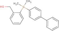 {2-[Dimethyl(4-phenylphenyl)silyl]phenyl}methanol