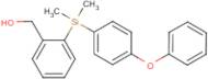 {2-[Dimethyl(4-phenoxyphenyl)silyl]phenyl}methanol
