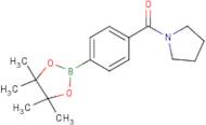 [4-(Pyrrolidine-1-carbonyl)phenyl] boronic acid pinacol ester