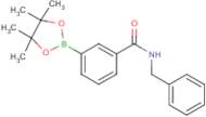 [3-(Benzylamino-1-carbonyl)phenyl]boronic acid pinacol ester