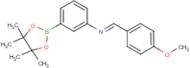 (NE)-N-[(4-Methoxyphenyl)methylidene]-3-(tetramethyl-1,3,2-dioxaborolan-2-yl)aniline