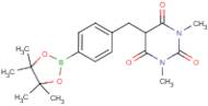 1,3-Dimethyl-5-[4-(4,4,5,5-tetramethyl-[1,3,2]dioxaborolan-2-yl)-benzyl]-pyrimidine-2,4,6-trione