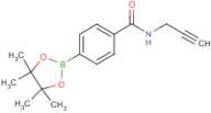 N-(Prop-2-yn-1-yl)-4-(tetramethyl-1,3,2-dioxaborolan-2-yl)benzamide