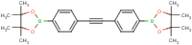 4,4,5,5-Tetramethyl-2-(4-{2-[4-(tetramethyl-1,3,2-dioxaborolan-2-yl)phenyl]ethynyl}phenyl)-1,3,2-d…