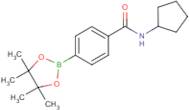 N-Cyclopentyl-4-(4,4,5,5-tetramethyl-1,3,2-dioxaborolan-2-yl)benzamide