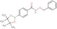 N-Benzyloxy-4-(4,4,5,5-tetramethyl-[1,3,2]dioxaborolan-2-yl)-benzamide