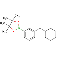 3-(Cyclohexylmethyl)phenylboronic acid pinacol ester