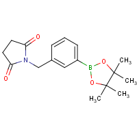 1-[3-(4,4,5,5-Tetramethyl-[1,3,2]dioxaborolan-2-yl)-benzyl]-pyrrolidine-2,5-dione