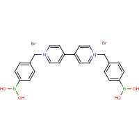 1,1'-Bis(4-boronobenzyl)-[4,4'-bipyridine]-1,1'-diium bromide