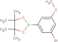 2-(3-Bromo-5-methoxyphenyl)-4,4,5,5-tetramethyl-1,3,2-dioxaborolane