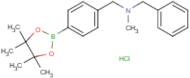 N-Benzyl-N-methyl-1-(4-(4,4,5,5-tetramethyl-1,3,2-dioxaborolan-2-yl)phenyl)methanamine hydrochlori…