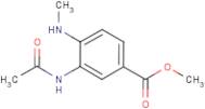 Methyl 3-acetamido-4-(methylamino)benzoate