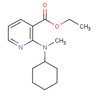 Ethyl 2-[cyclohexyl(methyl)amino]nicotinate