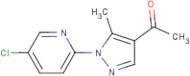 1-[1-(5-Chloro-2-pyridinyl)-5-methyl-1H-pyrazol-4-yl]-1-ethanone